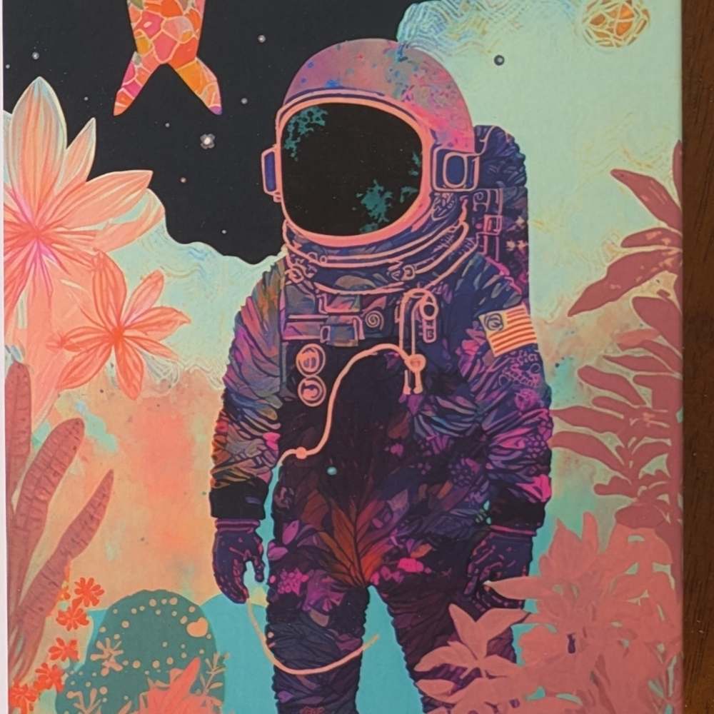 Cross & Glory 1000 Piece Puzzle - Tropics on the Moon